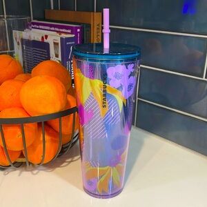 Floral Starbucks Cup